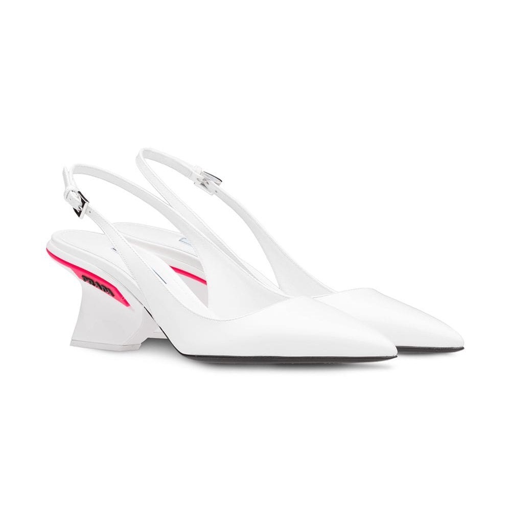 Prada Patent Leather Slingbacks